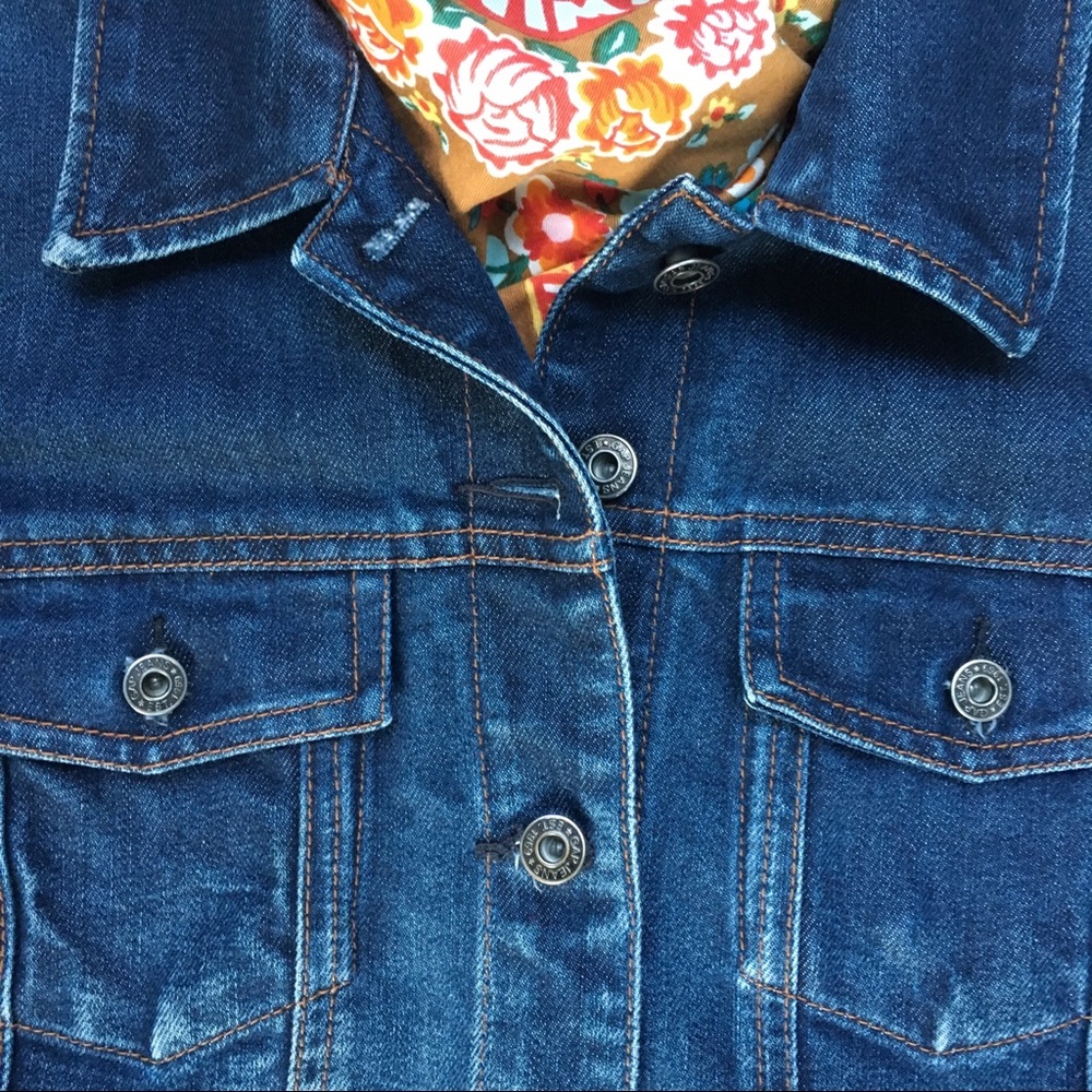 Women’s GAP vintage denim jacket. XL - Picture 2 of 7